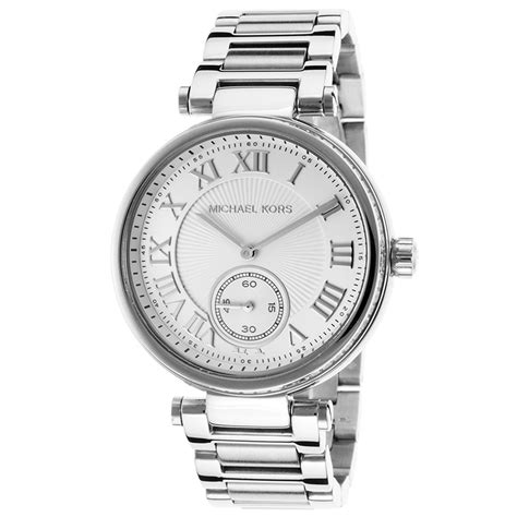 michael kors skylar silver ladies bracelet watch|Michael Kors Women's MK5866 .